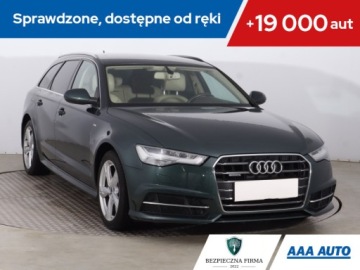 Audi A6 C7 Avant Facelifting 2.0 TFSI 252KM 2017 Audi A6 2.0 TFSI, Salon Polska, Serwis ASO, 4X4