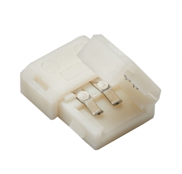 ZŁĄCZKA ZŁĄCZE DO TAŚMY LED 8MM DWUSTRONNE Z ZATRZASKAMI