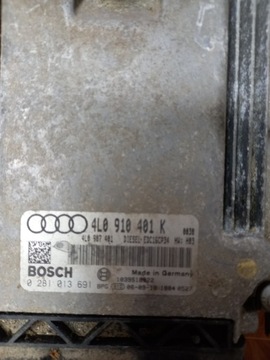 AUDI Q7 4L 3,0 TDI JEDNOTKA ŘÍZENÍ MOTORU 4L0910401K 4L0907481