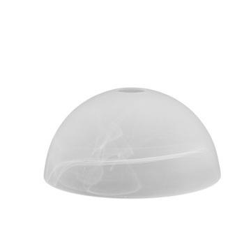 Klosz 1010 żyrandolowy ze szkła jasnego z alabastrem śr. 25/4,2 cm | E27