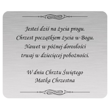 Grawer gotowe życzenia na Chrzest Matka Chrzestna