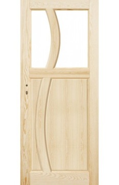 Деревянные двери с коробкой, модель Рено