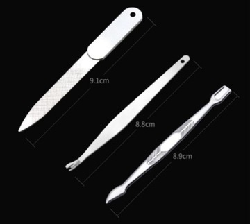 НАБОР ДЛЯ НОГТЕЙ КЛИПСЫ ДЛЯ МАНИКЮРА-ПЕДИКЮРА 16 ШТ.