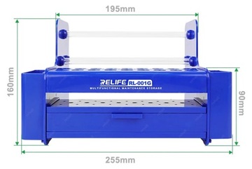 ПОДСТАВКА-ОРГАНИЗАТОР ДЛЯ АКСЕССУАРОВ, ИНСТРУМЕНТОВ, ОТВЕРТОК RELIFE RL-001G