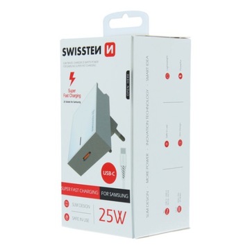 SZYBKA ŁADOWARKA PODSTAWKA SUPER FAST CHARGE 25W + USB 120CM C-C PREZĘT ŚW