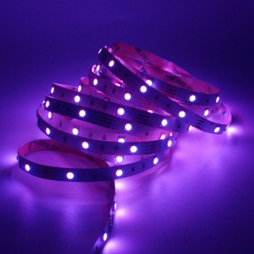 Taśma LED RGB kolorowa 5050 7.2W/1mb 12V na metry