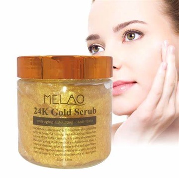 MELAO 24 K GOLD ZŁOTY PEELING SCRUB