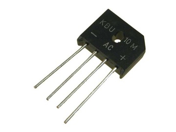 Mostek prostowniczy 10A/1000V płaski KBU1010