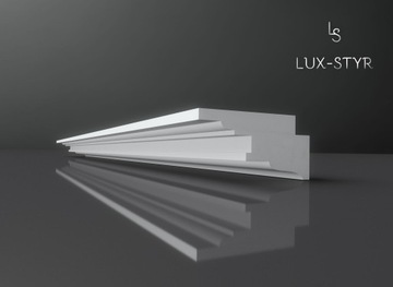 Gzyms oświetleniowy, listwa sufitowa led, faseta, SO18