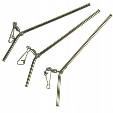 3szt METALOWA RURKA ANTYSPLĄTANIOWA 10cm agrafka