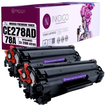 2x Toner zamiennik CE278A do HP LaserJet P 1602