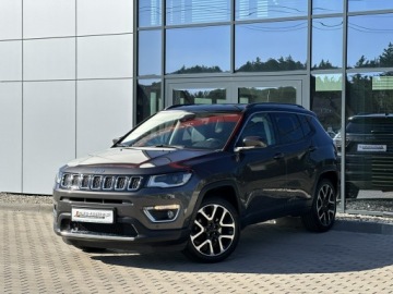Jeep Compass II SUV 1.4 MultiAir 140KM 2018 Jeep Compass 8xAlu! Skóra El.klapa Asystent