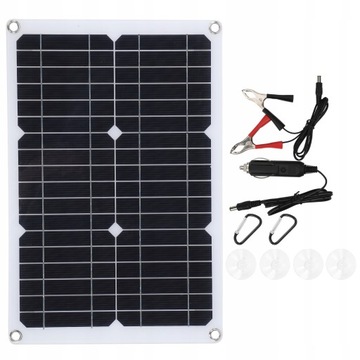 Solarny Panel Słoneczny Zestaw 20W18V Akumulator