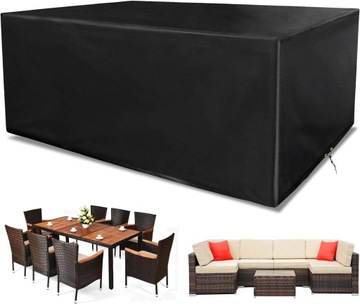 POKROWIEC MEBLE OGRODOWE WIATROODPORNY WODOODPORNY OXFORD 420D 300x250x90