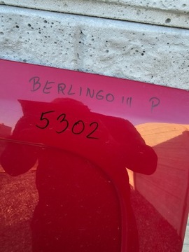 DVEŘE PRAVÝ ZADNÍ POSUVNÉ BERLINGO PARTNER III #5302