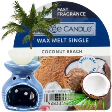 Yankee Candle Classic Wax Coconut Beach 22g