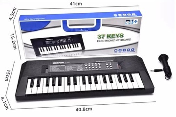 ЭЛЕКТРОННОЕ ПИАНО, КЛАВИАТУРА, ИНТЕРАКТИВНАЯ ИГРУШКА, 37 USB-КЛЮЧЕЙ