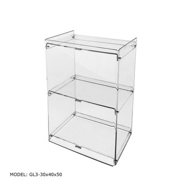 Gablota stojąca Witryna STRONG 30x40x50cm z PLEXI
