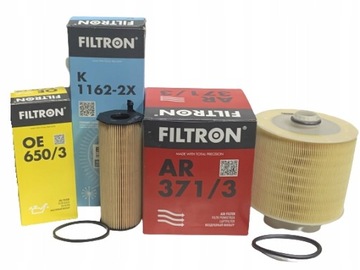ZESTAW FILTRÓW FILTRON AUDI A6 C6 2.7 TDI 3.0 TDI