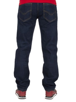 Spodnie męskie jeans W:39 102 cm L:32 granat