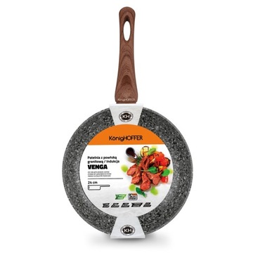 ИНДУКЦИОННАЯ СКОВОРОДА с антипригарным покрытием Сковорода ГРАНИТ 24см Venga