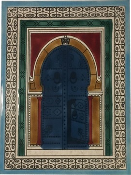 KAFLA ARABSKA 25x33 PORTA @ MAROKO @ TUNEZJA ISLAM