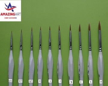 Amazing Art 12831 Кисть Колински круглая 4 24ч