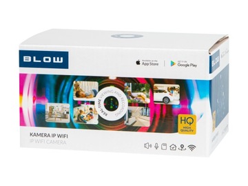 Камера BLOW WiFi, лампа E27, 110~220 В, домофон 3 МП
