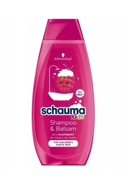 Schauma Kids Szampon Odżywka Włosów Malina 400ml