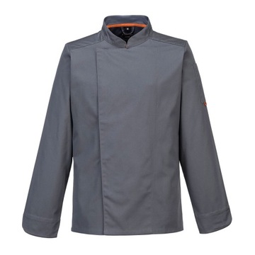 Bluza kucharska oddychająca MeshAir Pro Szara XL