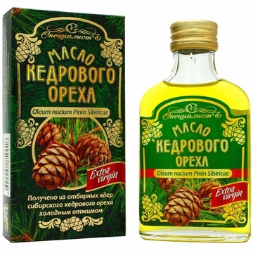 Olej cedrowy syberyjski extra virgin Altay Organic