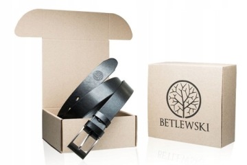 РЕМЕНЬ КОЖАНЫЙ МУЖСКОЙ ДЛЯ БРЮК BETLEWSKI XXL 125