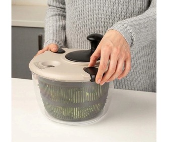 ЦЕНТРОФУГА ДЛЯ САЛАТНЫХ ТРАВ, РОТОРНАЯ СУШИЛКА, СУШИЛКА