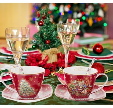 Рождественские стаканчики, 2 шт, подарочные стаканчики