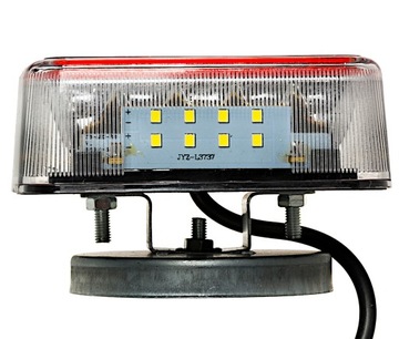 Комплект светодиодных фонарей для прицепа 12В с магнитом.