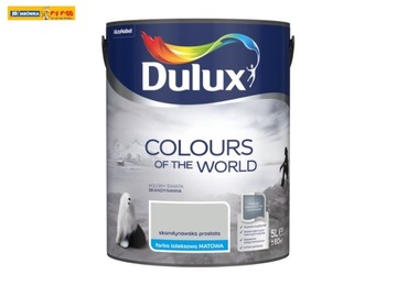 DULUX KOLORY ŚWIATA FARBA LATEKSOWA ŚCIENNA Skandynawska Prostota 5L
