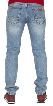 Spodnie męskie jeans W:44 112 CM L:32 duży rozmiar