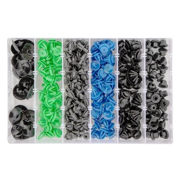 НАБОР АВТОМОБИЛЬНЫХ ЗАЖИМОВ NEO OPEL, 300 шт.