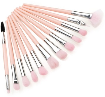 НАБОР КИСТЕЙ для макияжа 12 шт. КИСТИ ДЛЯ МАКИЯЖА