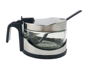 CUKIERNICA STAL NIERDZEWNA SZKŁO 220ML TR-758 9005