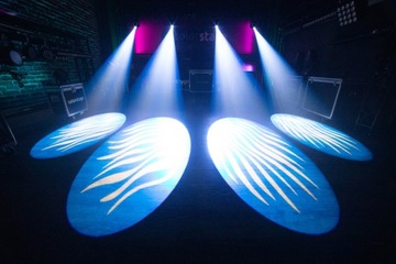 НАБОР 2x ПОДВИЖНЫЕ ГОЛОВКИ COLORSTAGE LED NOVA SPOT 150 КОРПУС КОЛЬЦА