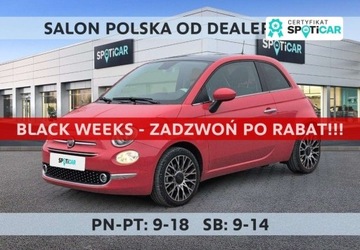Fiat 500 IV Hatchback 1.0 Hybrid 70KM 2023 Fiat 500 1.0 Hybrid SalonPL FVat Od Reki Zadbany Niski Przebieg Hybryda