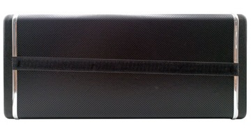 КОРОБКА АКТИВНОГО САБВУФЕРА НИЗКОЛАМПОВАЯ ТРУБА ДИНАМИК УСИЛИТЕЛЬ 25 СМ + КАБЕЛИ