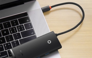 Адаптер BASEUS HUB 5 в 1 Type C — адаптер HDMI 3xUSB 3.0 USB-C PD