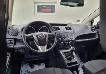 Mazda 5 II 1.6 MZ-CD 115KM 2013 Mazda 5 Lift SLICZNA 1.6 Diesel BOGATA WERSJA Oryginal ZADBANA Serwis 2014r, zdjęcie 5