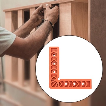 Позиционирование квадратов Зажим для шкафа Столярный инструмент Угловой зажим 6 дюймов