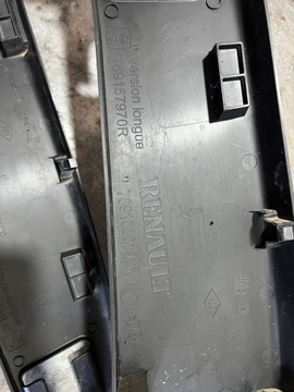 RENAULT EXPRESS 2021 ПЛАСТИКОВАЯ КРЫШКА СТОЙКИ B ЛЕВАЯ НИЖНЯЯ ПРАВАЯ ВЕРХНЯЯ