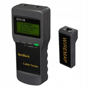 Сетевой тестер NEKU LAN RJ45 BNC ЖК-дисплей