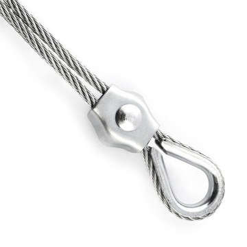 LINKA STALOWA OCYNKOWANA 1MM 20M