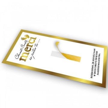 Благодарность за крещение гостей МЕРСИ 5 ШТ.